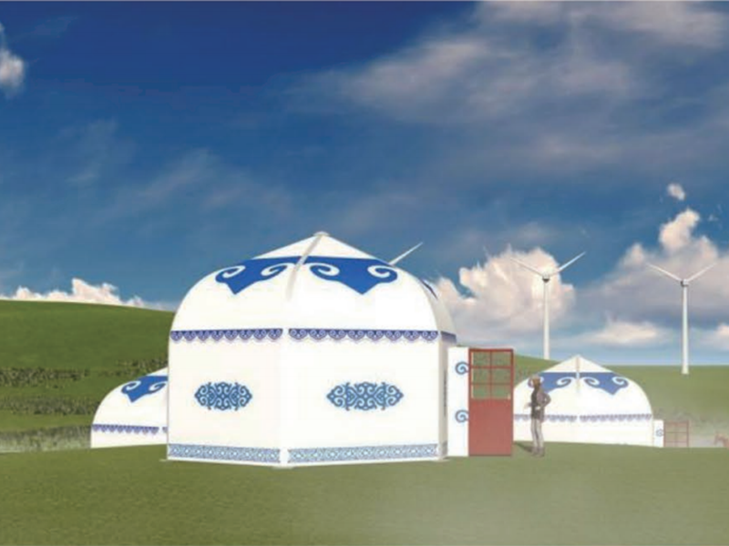 Tenda seri yurt Mongolia